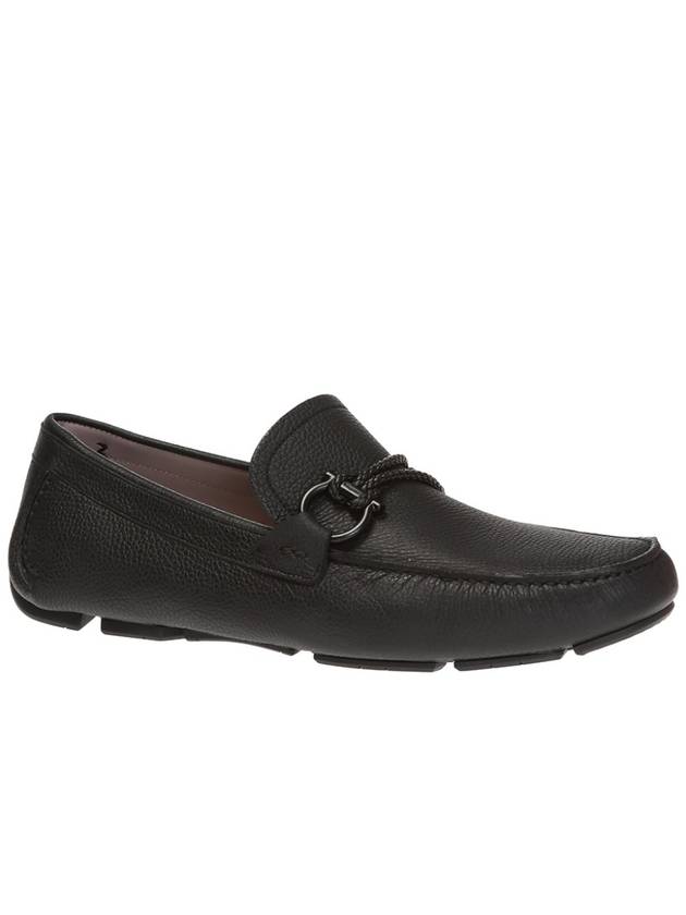 FERRAGAMO ‘Front 4’ Moccasins, Men's, Black - SALVATORE FERRAGAMO - BALAAN 4