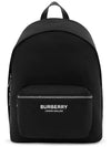 Logo Print Nylon Backpack Black - BURBERRY - BALAAN 3