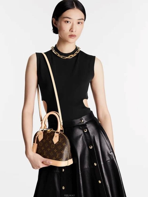 Lux You Alma BB monogram tote shoulder bag - LOUIS VUITTON - BALAAN 7