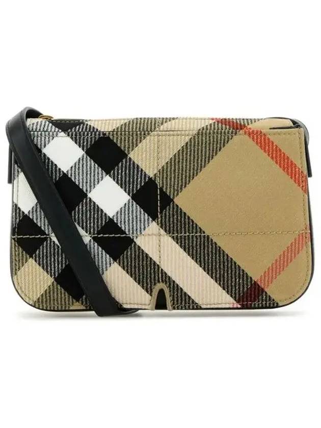 Snip Check Cross Bag Sand - BURBERRY - BALAAN 3