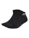 Cushioned Anklets 3 Pairs Black - ADIDAS - BALAAN 3