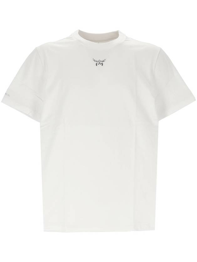 Crew Neck Short Sleeve T-Shirt White - MCM - BALAAN 2