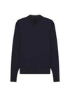 Cotton Silk Sweatshirt Night Blue - GIVENCHY - BALAAN 2