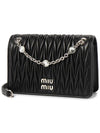 Materasse Nappa Leather Mini Bag Black - MIU MIU - BALAAN 4