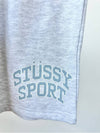 Sports Heavyweight Shorts Snow Grey - STUSSY - BALAAN 4