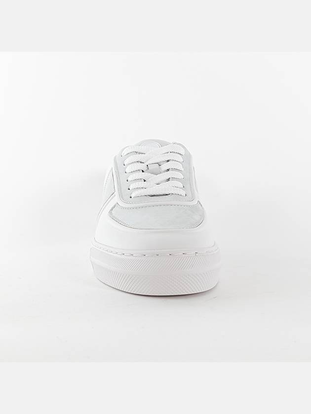 Neue York Leather Low Top Sneakers White - MONCLER - BALAAN 7