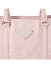 Antique Nappa Leather Mini Tote Bag Alabaster Pink - PRADA - BALAAN 9