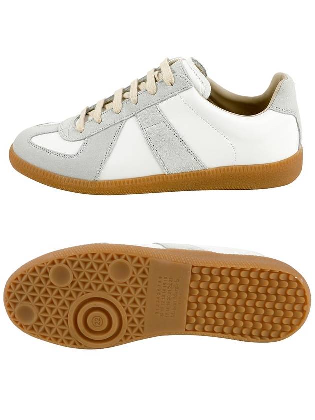 Replica Calfskin Low Top Sneakers White - MAISON MARGIELA - BALAAN 7