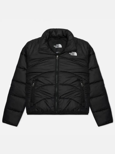 Women's Logo Print Side Zip Pockets Padding Black - THE NORTH FACE - BALAAN 2