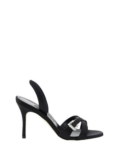 24FW Sandals 2241700 0015 BLCK - MANOLO BLAHNIK - BALAAN 1