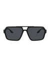 Eyewear Logo Sunglasses Black - PRADA - BALAAN 1