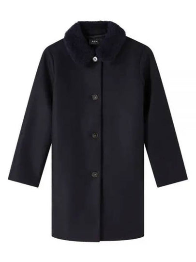 New Doll Single Coat Navy - A.P.C. - BALAAN 2