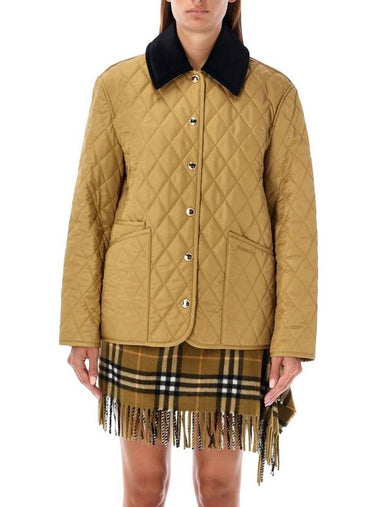 Burberry Quilted Barn Jacket - BURBERRY - BALAAN 1