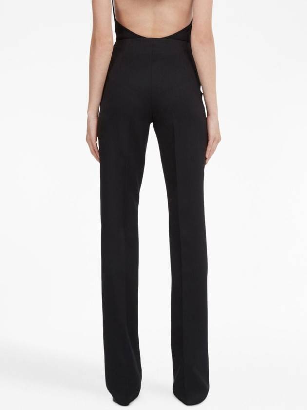 Ferragamo Trousers Black - SALVATORE FERRAGAMO - BALAAN 4