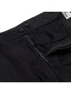 Light Stretch Cotton Bermuda Shorts Black - STONE ISLAND - BALAAN 7