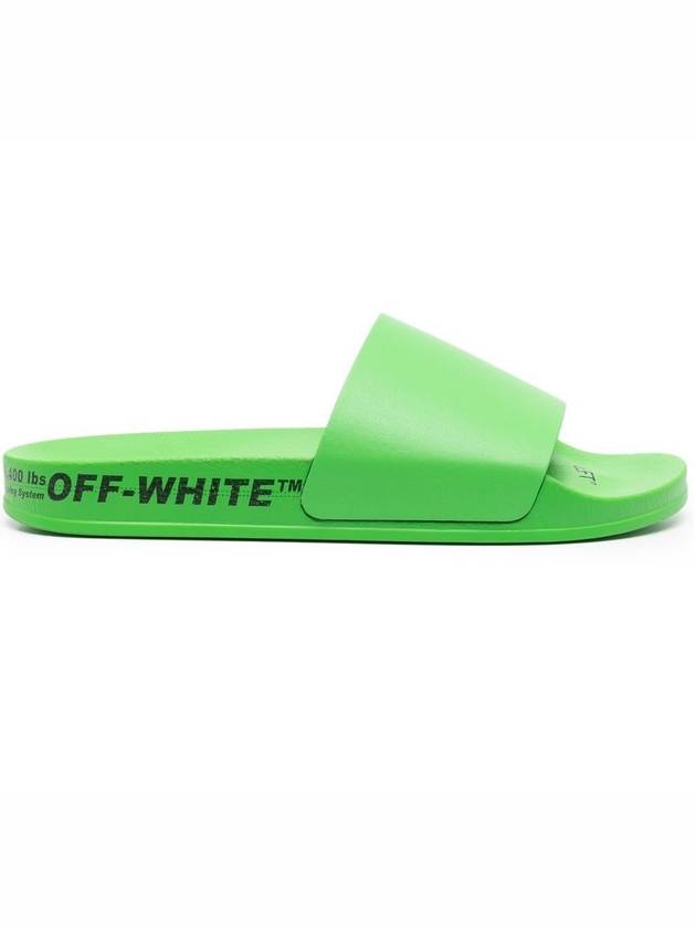 Logo Slippers OMIC001S22MAT001 5510 - OFF WHITE - BALAAN 1