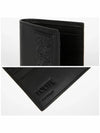 Anagram Logo Patch Bifold Calfskin Half Wallet Black - LOEWE - BALAAN 5