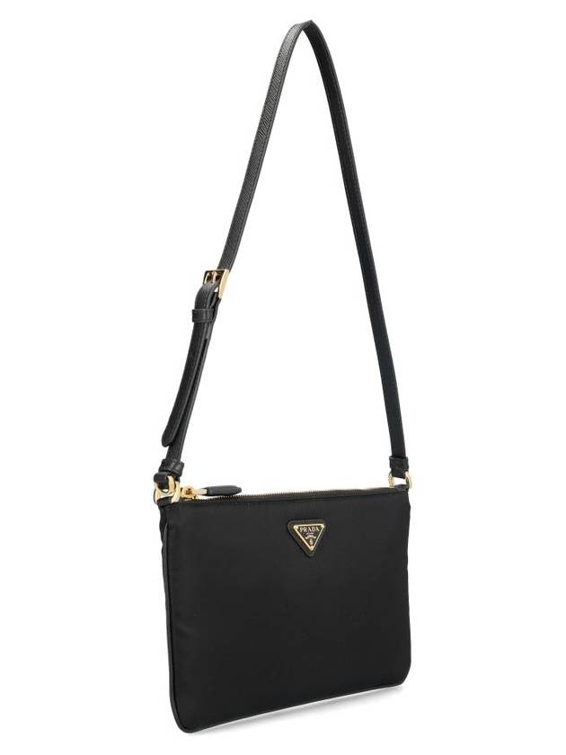 Triangle Logo Pouch Shoulder Bag Black - PRADA - BALAAN 4