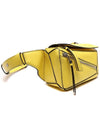 puzzle leather belt bag yellow - LOEWE - BALAAN.