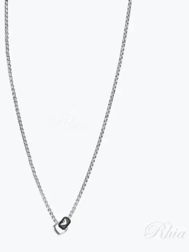 EGS2937040 Essential Pendant Stainless Steel Necklace - EMPORIO ARMANI - BALAAN 2