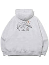 Elephant Star Embroidered Hooded Top Melange White - CPGN STUDIO - BALAAN 4