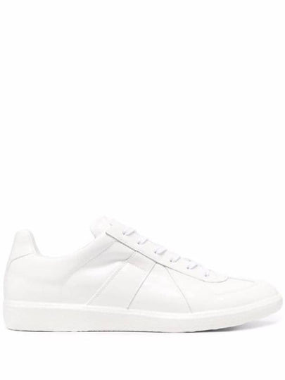 Replica Leather Low Top Sneakers White - MAISON MARGIELA - BALAAN 2