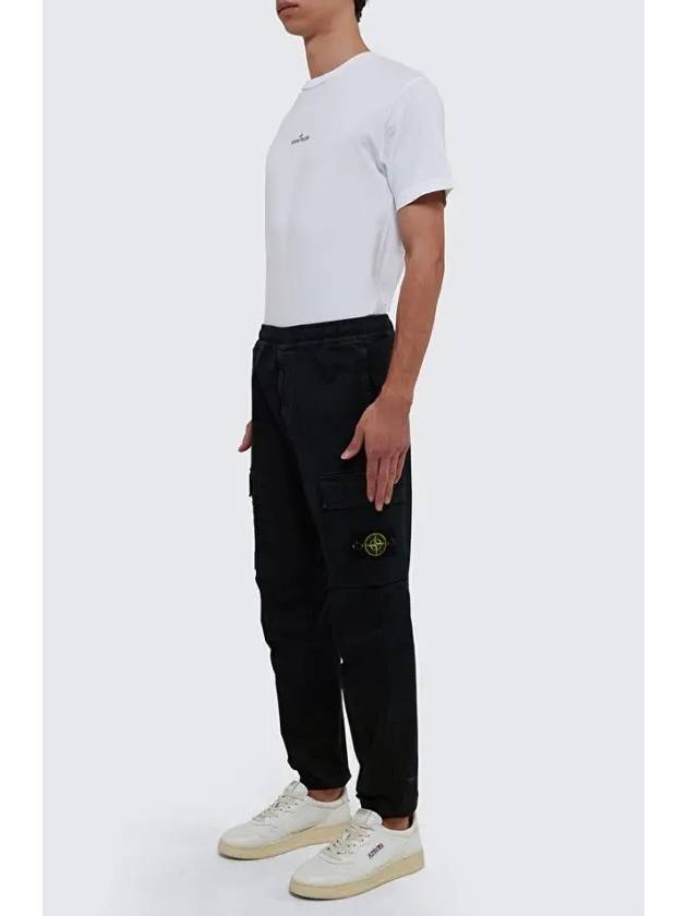 Wappen Patch Cargo Track Pants Black - STONE ISLAND - BALAAN 5