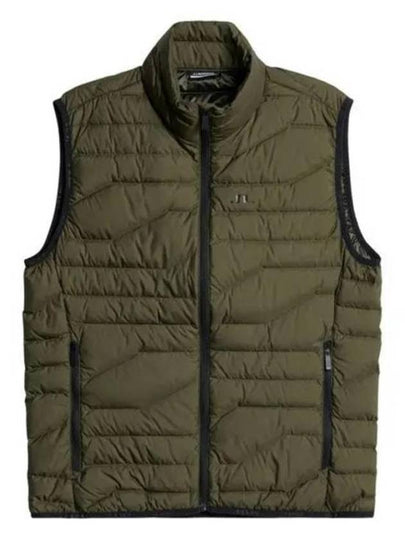 Men's Cliff Light Down Vest Forest Green - J.LINDEBERG - BALAAN 2