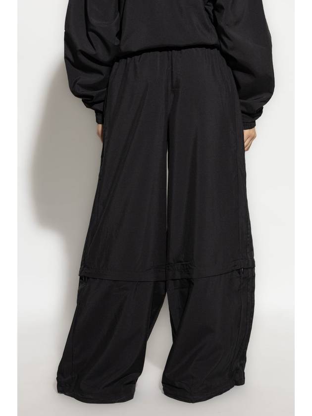 ADIDAS Originals Wide-leg Trousers, Unisex, Black - ADIDAS ORIGINALS - BALAAN 4