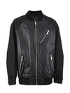 Anica Logo Patch Bomber Jacket Black - MOOSE KNUCKLES - BALAAN 2