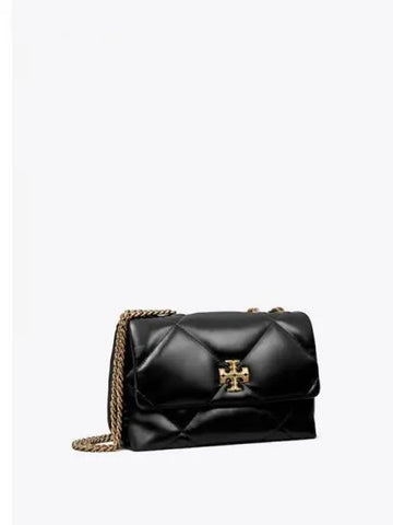 Kira Diamond Quilted Small Convertible Shoulder Bag Crossbag Black Domestic Product GM0024010281257 - TORY BURCH - BALAAN 1