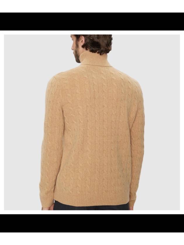 WOOL CASHMERE SWEATER WITH FRONTAL LOGO 710876836006 B0651227403 - POLO RALPH LAUREN - BALAAN 7