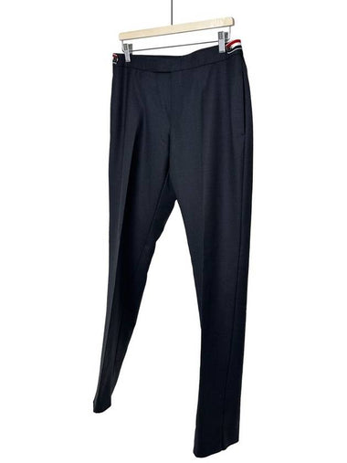 2 Men s High Armhole Wool Twill Suit Trouser Pants Dark Gray - THOM BROWNE - BALAAN 1