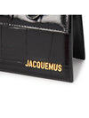 Le Chiquito Moyen Boucle Calfskin Leather Tote Bag Black - JACQUEMUS - BALAAN 8