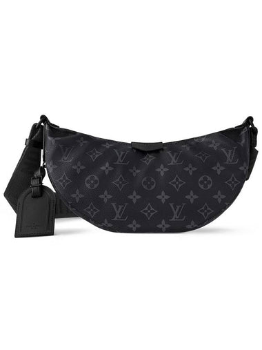 Monogram Eclipse Hammock Bag Crossbag PM M47158 - LOUIS VUITTON - BALAAN 1