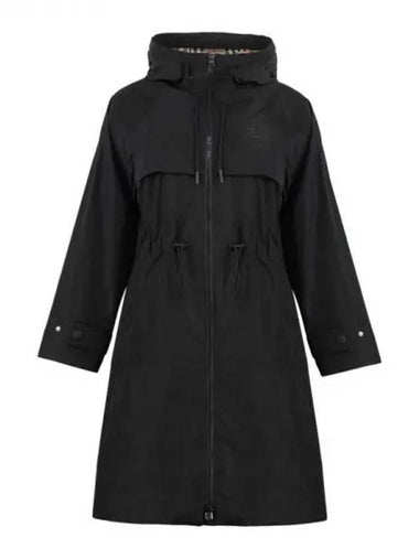 EKD drawstring hooded coat - BURBERRY - BALAAN 1