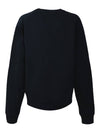 Double Head Fox Patch Sweatshirt Black - MAISON KITSUNE - BALAAN 3