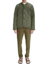 Julien Quilted Jacket Light Khaki - A.P.C. - BALAAN 5