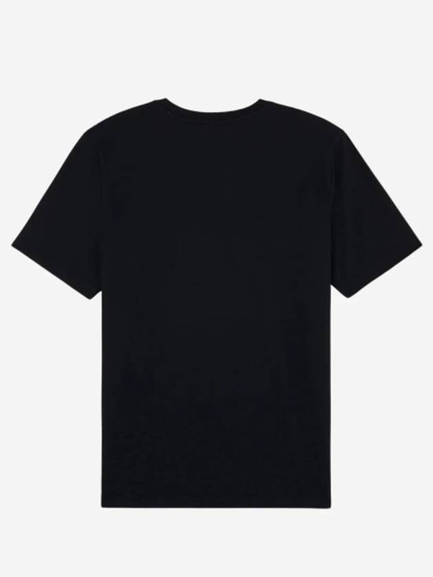 Speedy Fox Patch Comfort Short Sleeve T-Shirt Black - MAISON KITSUNE - BALAAN 4