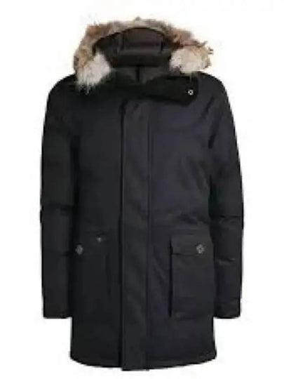 Yves Hooded Fur Padded Parka Black - NOBIS - BALAAN 2