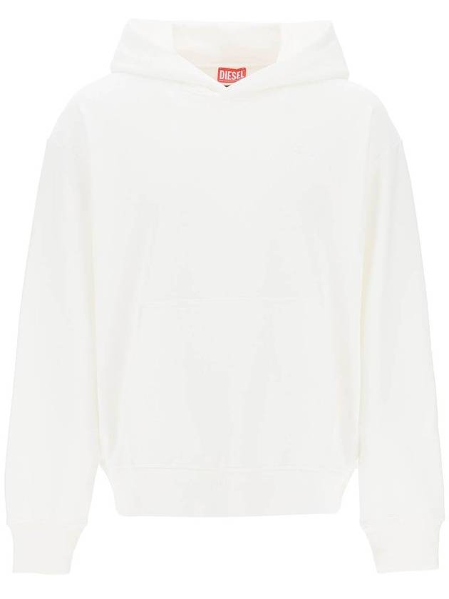 S Macs Megoval D Hoodie White - DIESEL - BALAAN 2