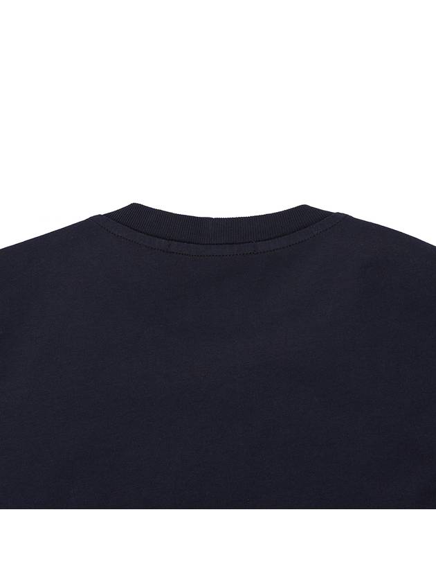 Kids 30/1 Cotton Jersey Short Sleeve T-Shirt Navy - STONE ISLAND - BALAAN 5