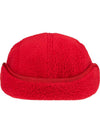 Deep Pile Earflap Camp Cap Red - SUPREME - BALAAN 3