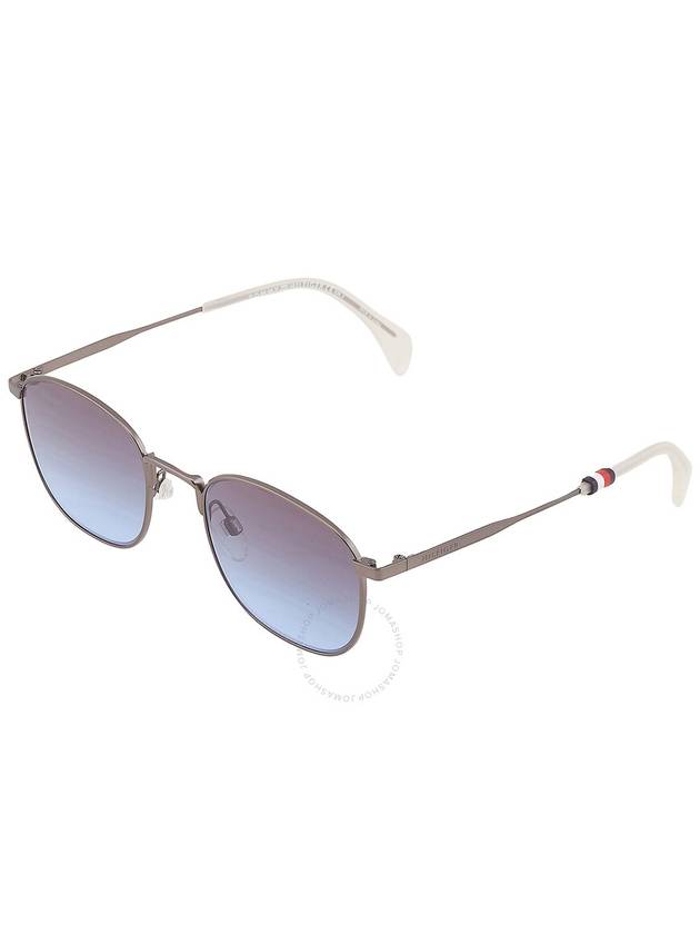 Tommy Hilfiger Grey Azure Square Men's Sunglasses TH 1469/S 0R80/GB 52 - TOMMY HILFIGER - BALAAN 3