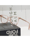 Glasses frame CL50058I 074 transparent pink square horn - CELINE - BALAAN 2