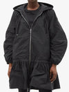 Bernieres Bernier Taffeta Hooded Coat 1C00041 54AWA 999 - MONCLER - BALAAN 2