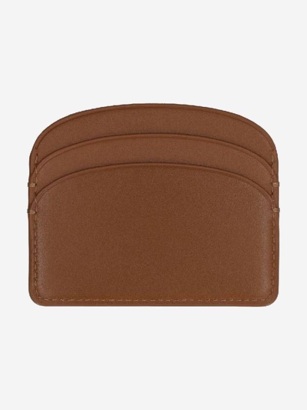 Demi Lune Card Wallet Brown - A.P.C. - BALAAN 3