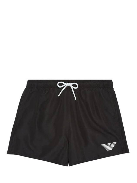 logo embroidery swimsuit shorts 2117524R438 - EMPORIO ARMANI - BALAAN 1