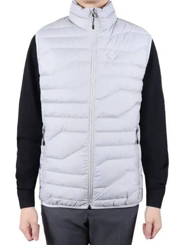 Men's Cliff Padded Vest Light Grey - J.LINDEBERG - BALAAN 2