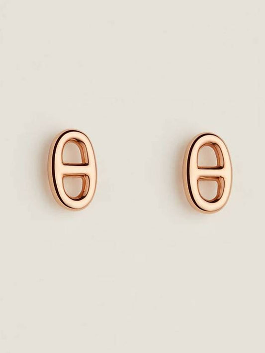 Chaine D Ancre Earrings Rose Gold - HERMES - BALAAN 2